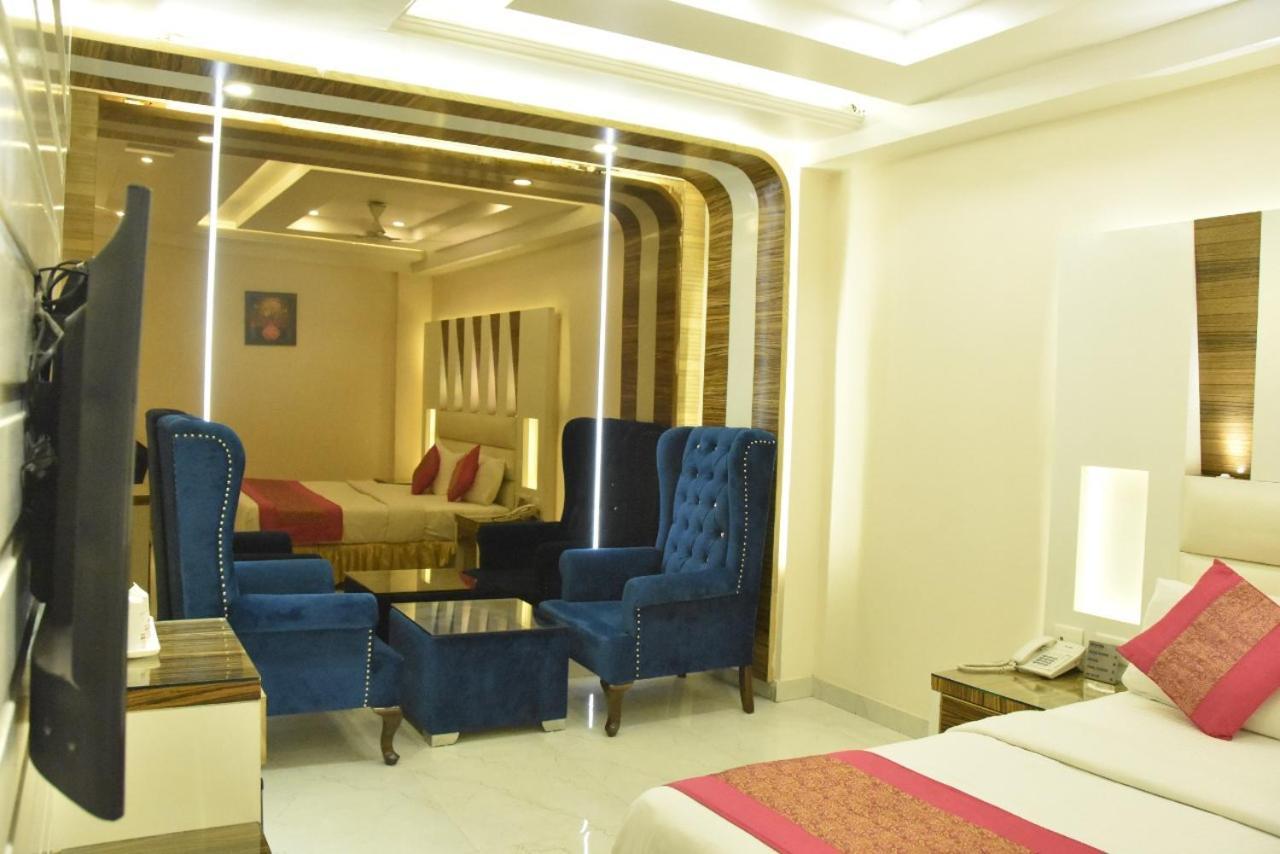 Hotel Aman Continental - 2Mins From Railway Station And 5 Mins From Metro Nueva Delhi Exterior foto