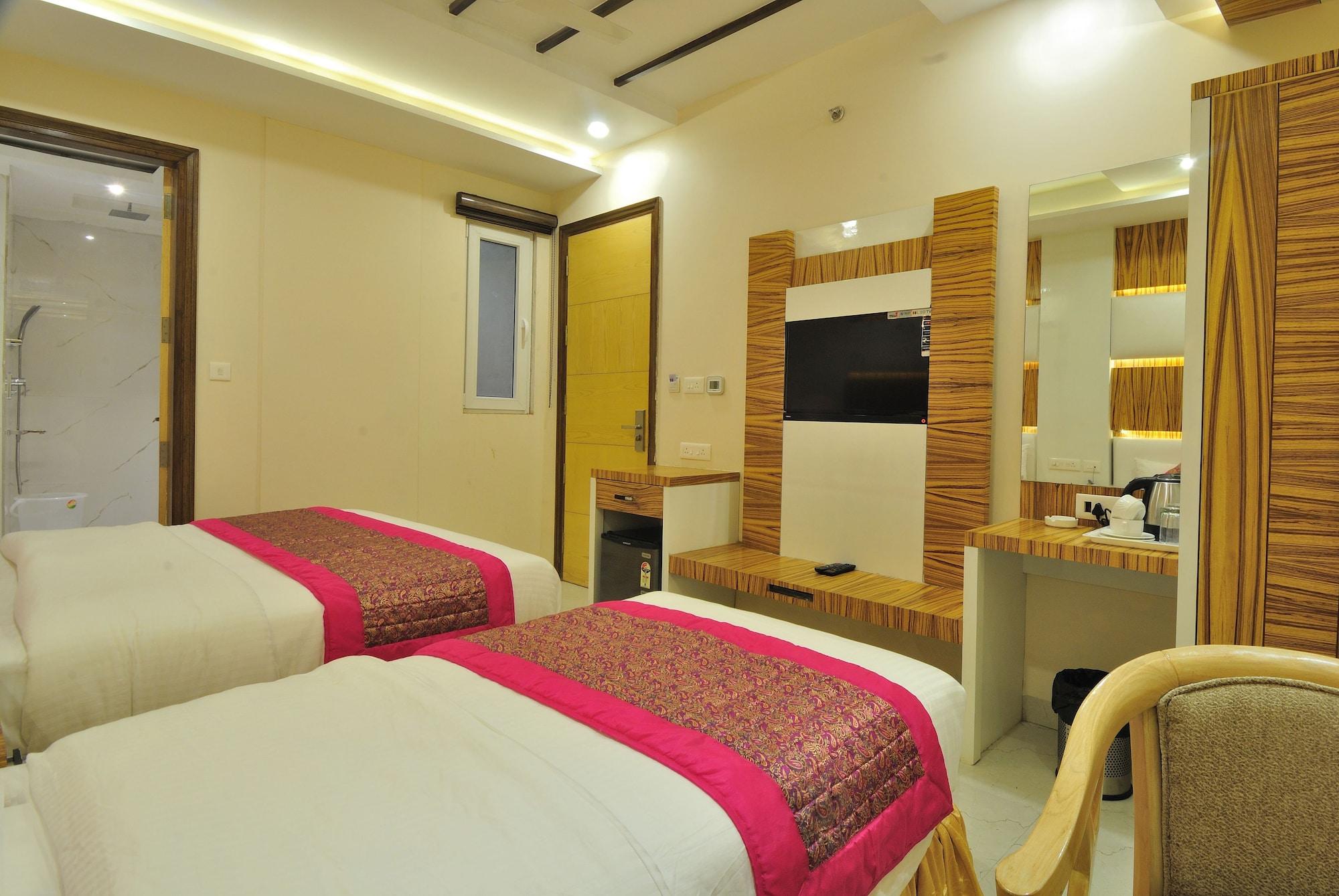 Hotel Aman Continental - 2Mins From Railway Station And 5 Mins From Metro Nueva Delhi Exterior foto